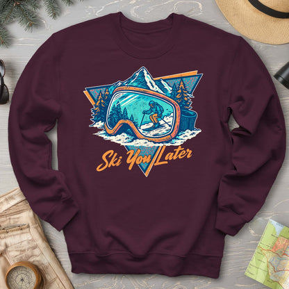 Ski You Later Retro 1980's Sweatshirt