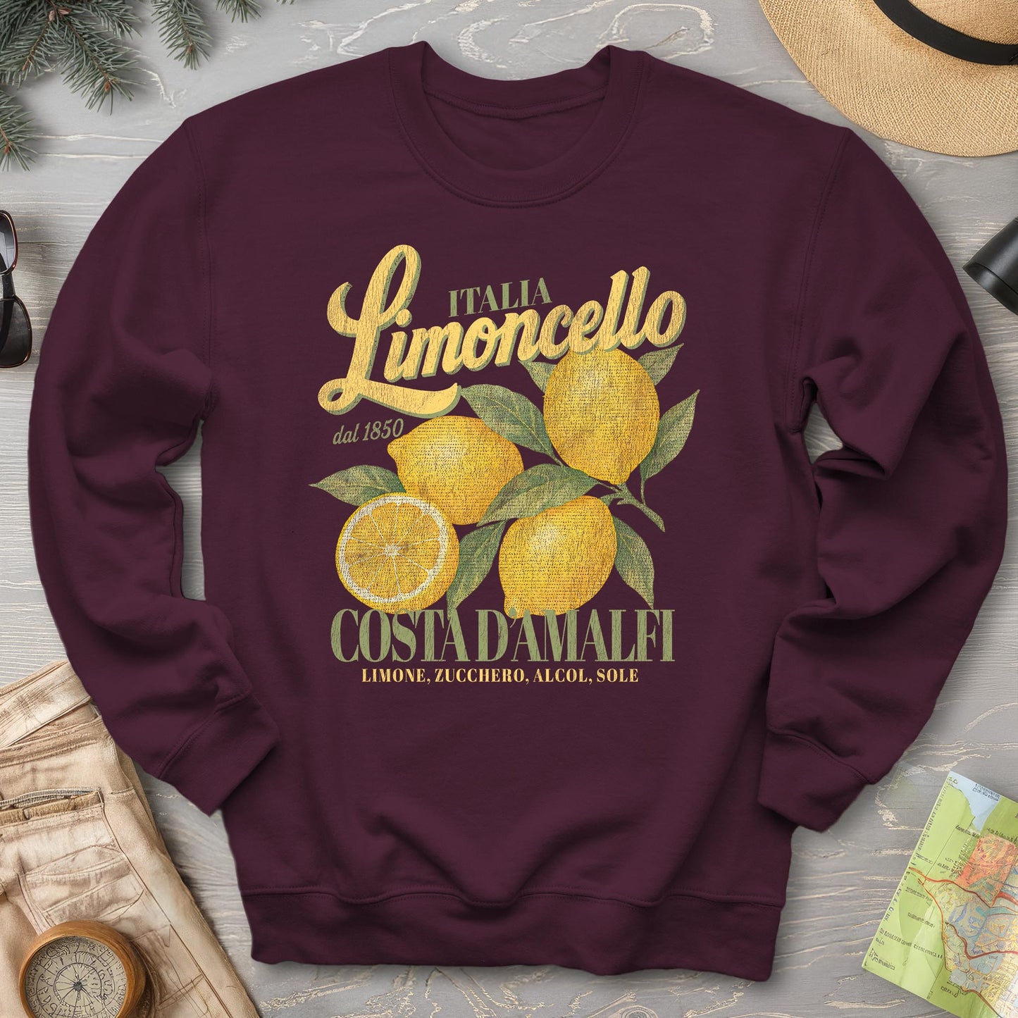 Amalfi Coast "Limoncello" Sweatshirt