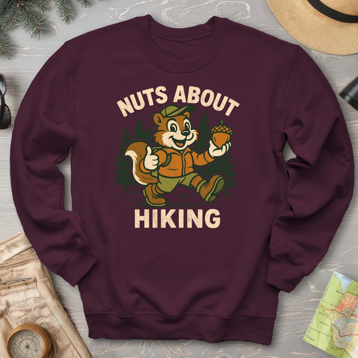 Nuts About Hiking Sweatshirt