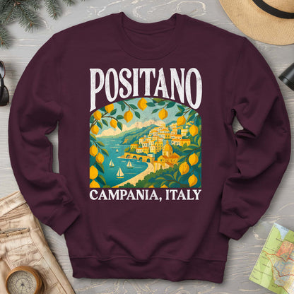 Positano Italy "Big and Bold" Sweatshirt