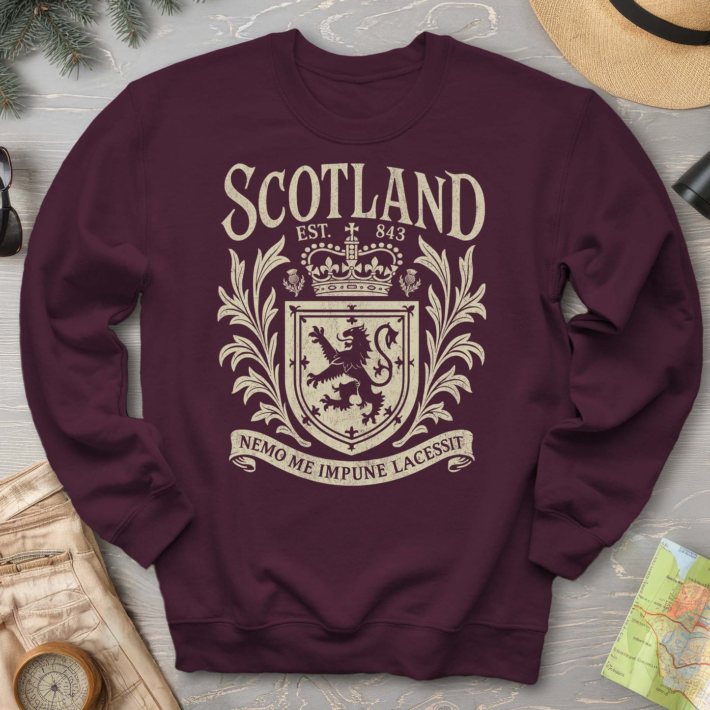 Scotland Vintage Heraldry Sweatshirt