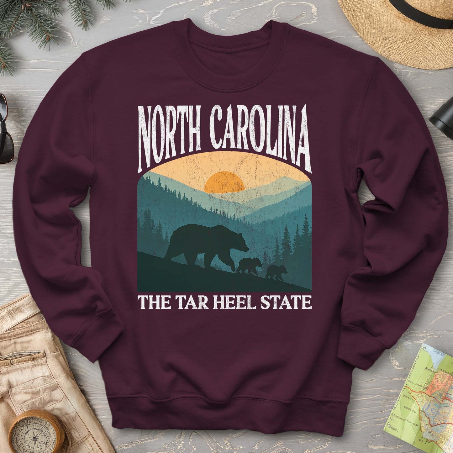 North Carolina Mountains "Big & Bold" Sweatshirt