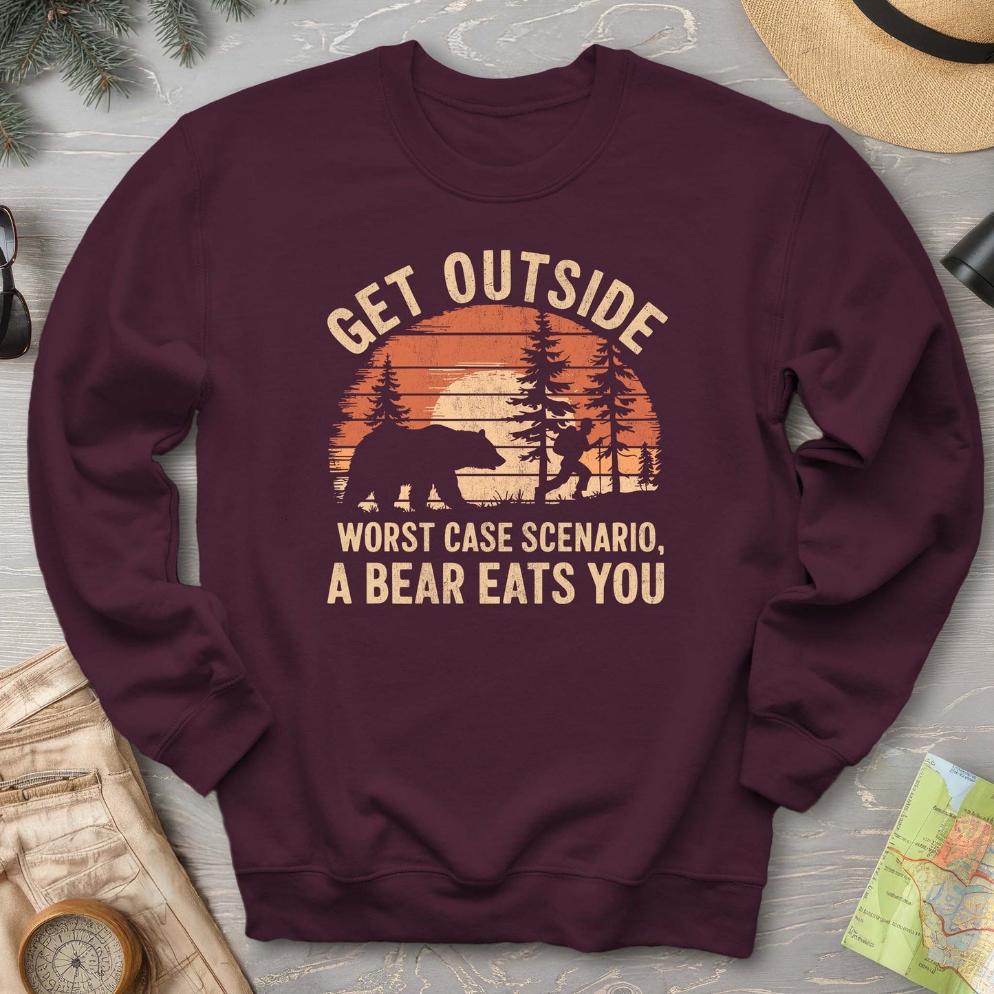 Get Outside "Worst Case Scenario" Sweatshirt