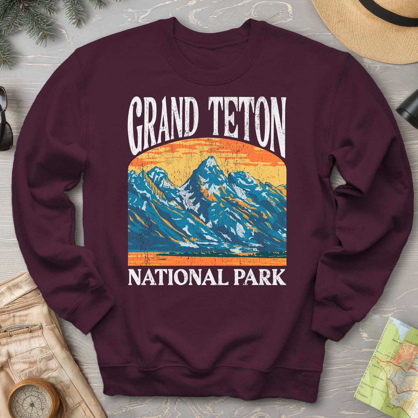 Grand Teton National Park "Big and Bold" Sweatshirt