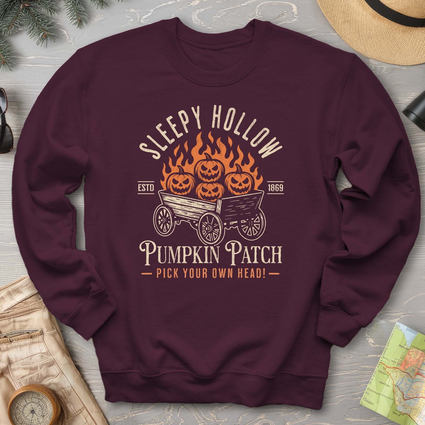 Sleepy Hollow Pumpkin Patch Sweatshirt