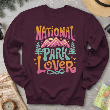 National Park Lover "Groovy Color" Sweatshirt