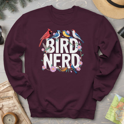 Bird Nerd "Flower Birds" Sweatshirt