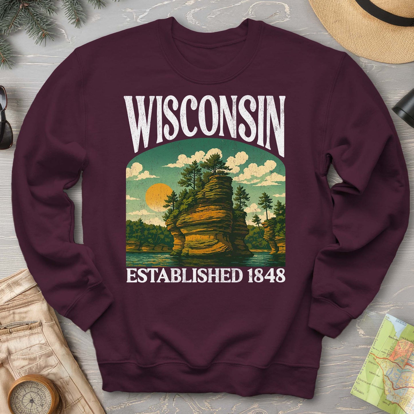 Wisconsin "Big & Bold" Sweatshirt