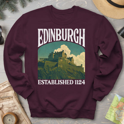 Edinburgh Scotland "Big and Bold" Sweatshirt