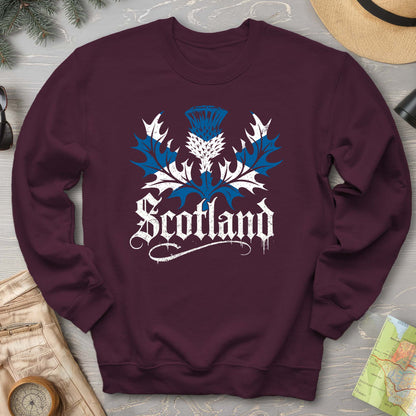 Scotland Gothic Thistle Sweatshirt
