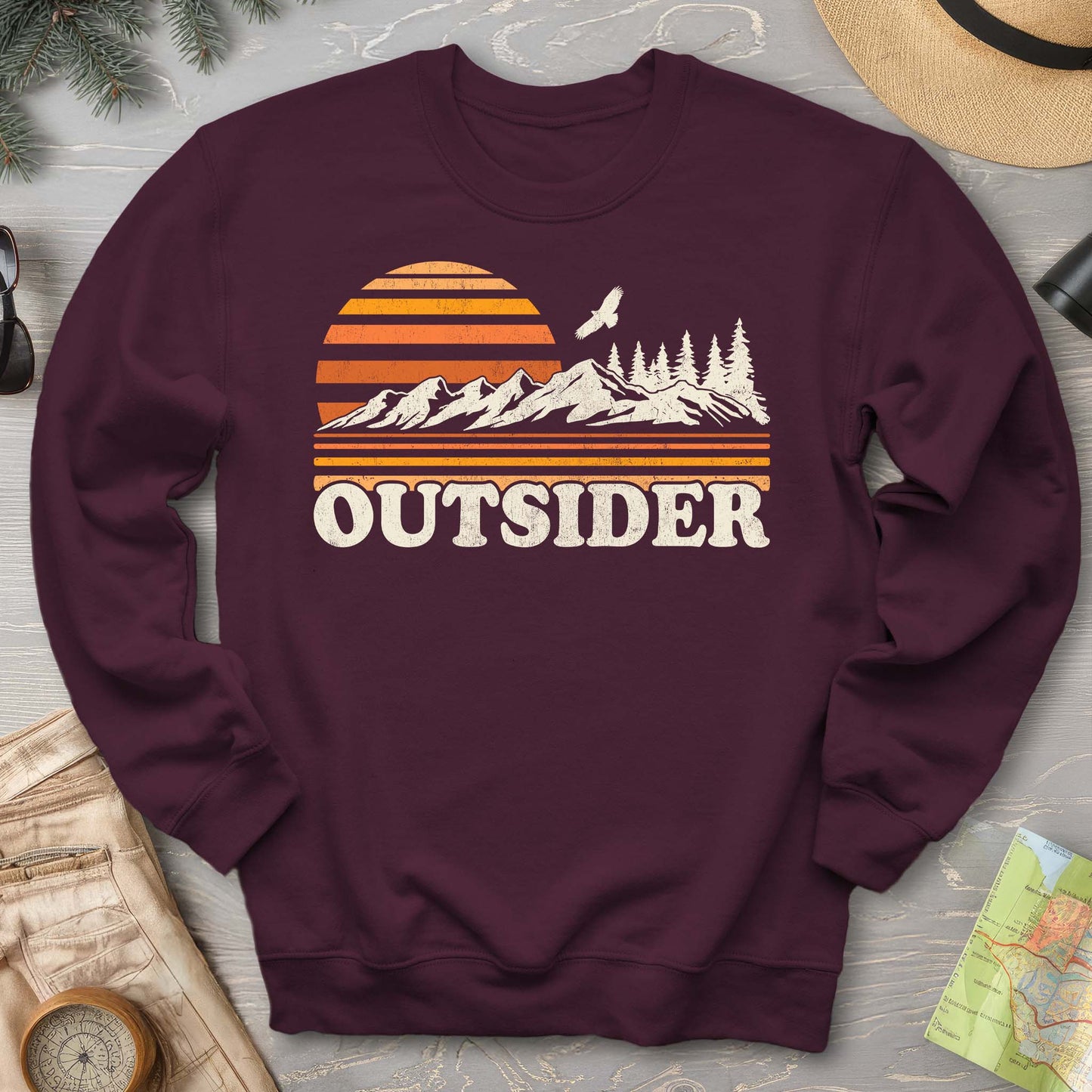 Outsider Vintage Mountains Sweatshirt
