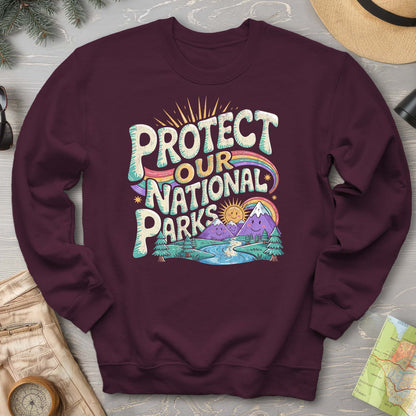 Protect Our Parks "Happy Hippie" Sweatshirt