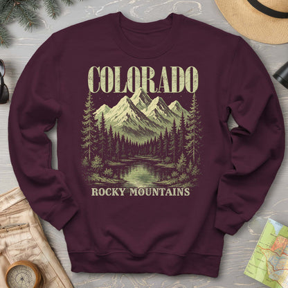 Colorado Rocky Mountains "Halftones" Sweatshirt