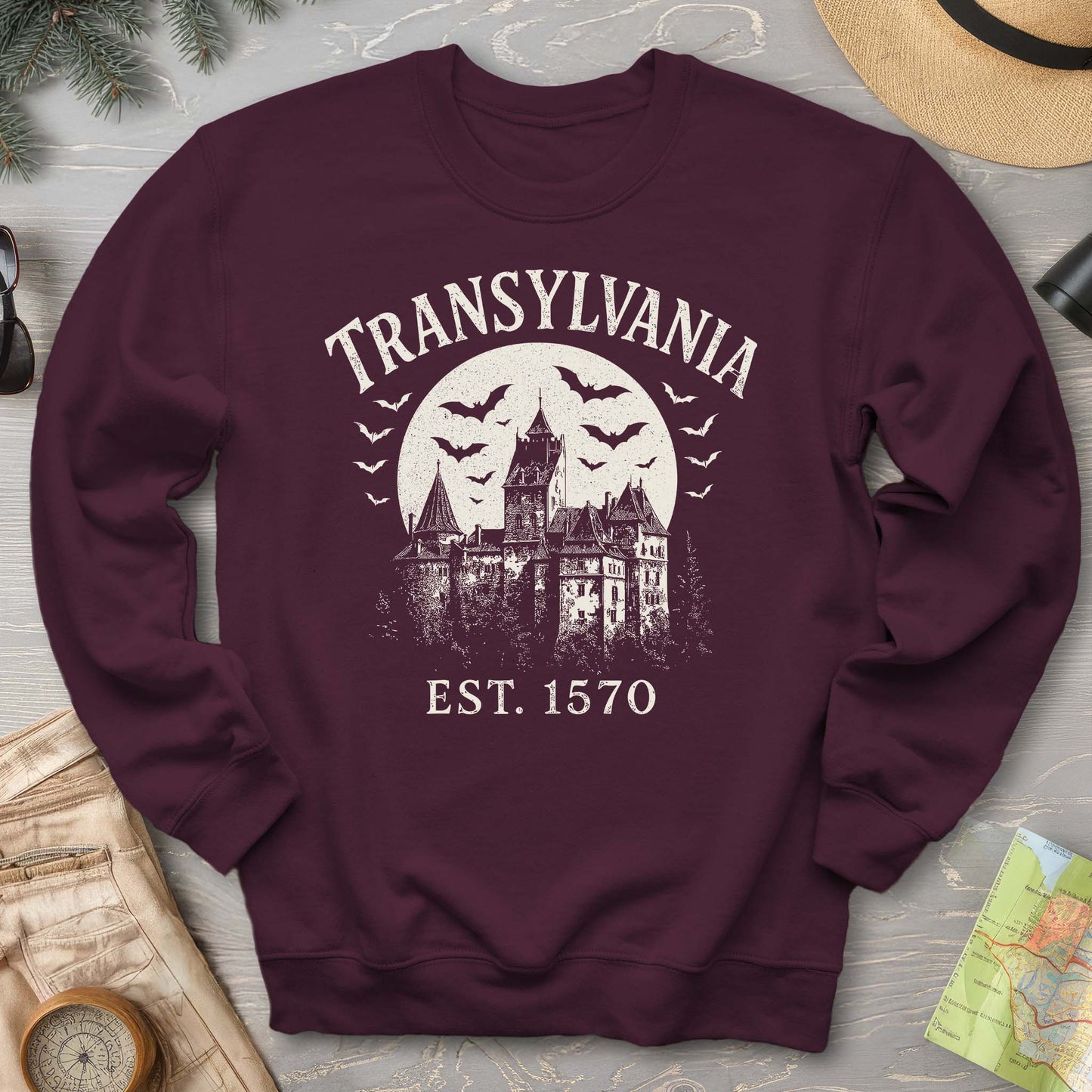 Transylvania Bran Castle Sweatshirt
