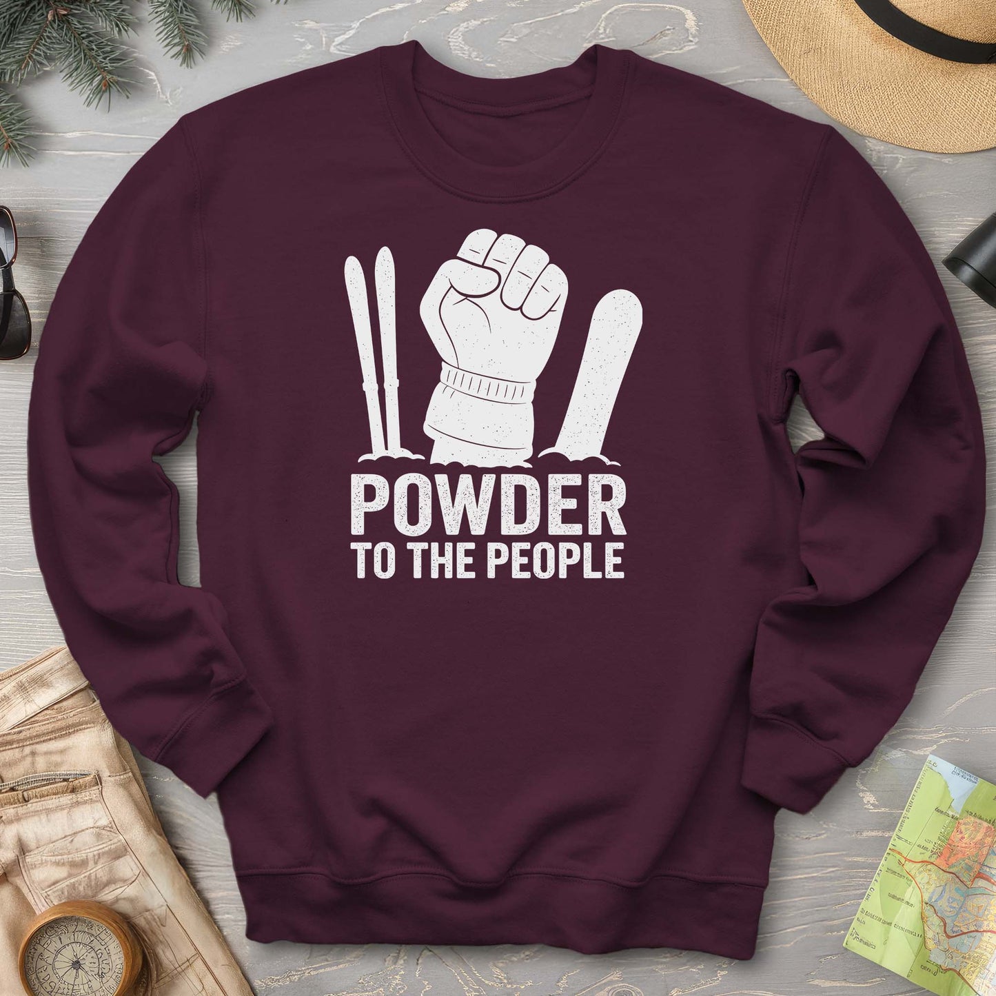 Powder to the People Sweatshirt