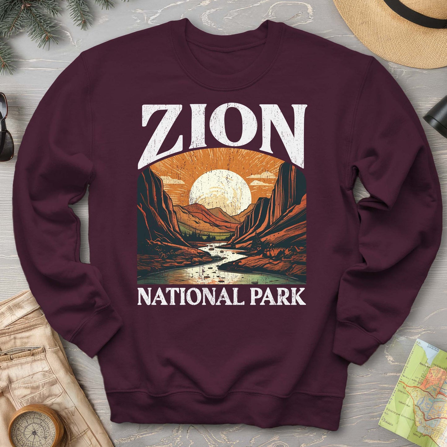 Zion National Park "Big and Bold" Sweatshirt