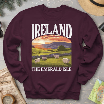 Ireland The Emerald Isle "Big and Bold" Sweatshirt