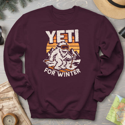 Yeti For Winter Sweatshirt