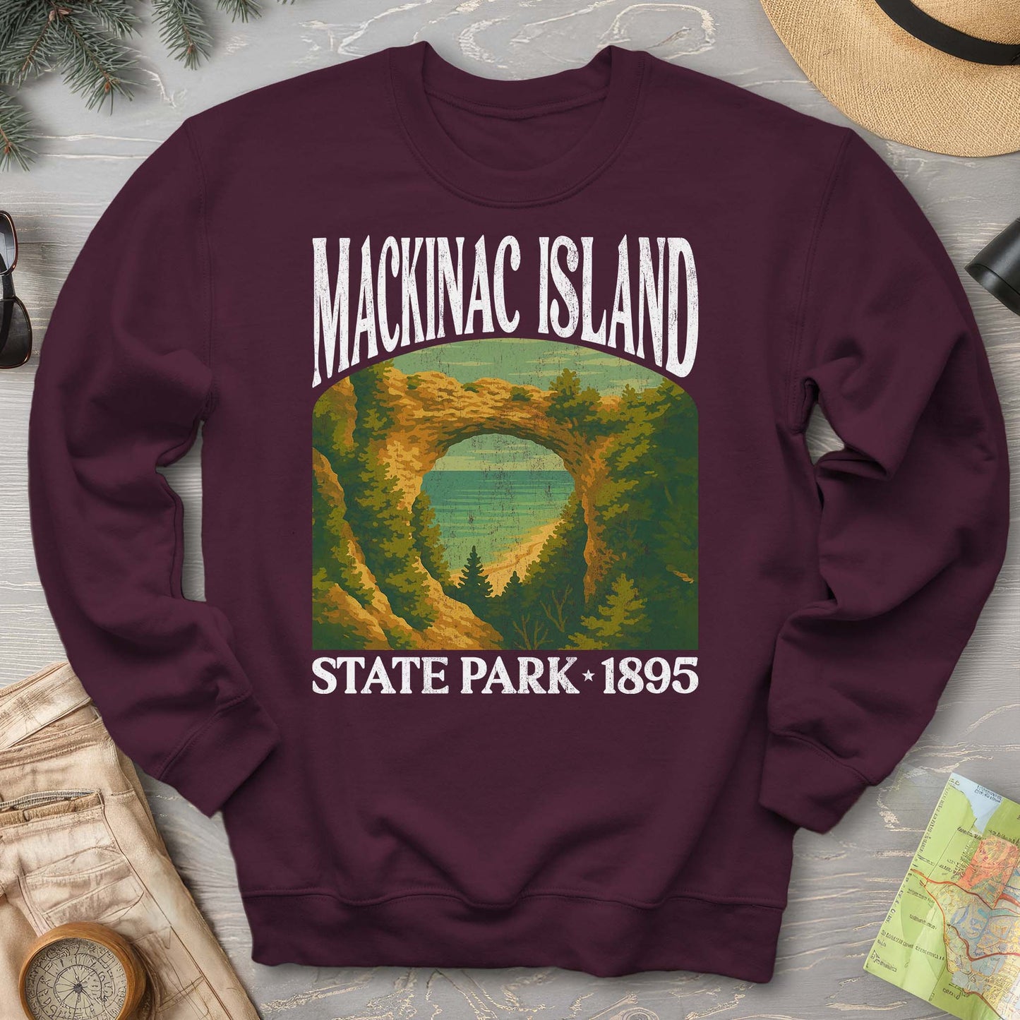 Mackinac Island State Park"Big and Bold" Sweatshirt