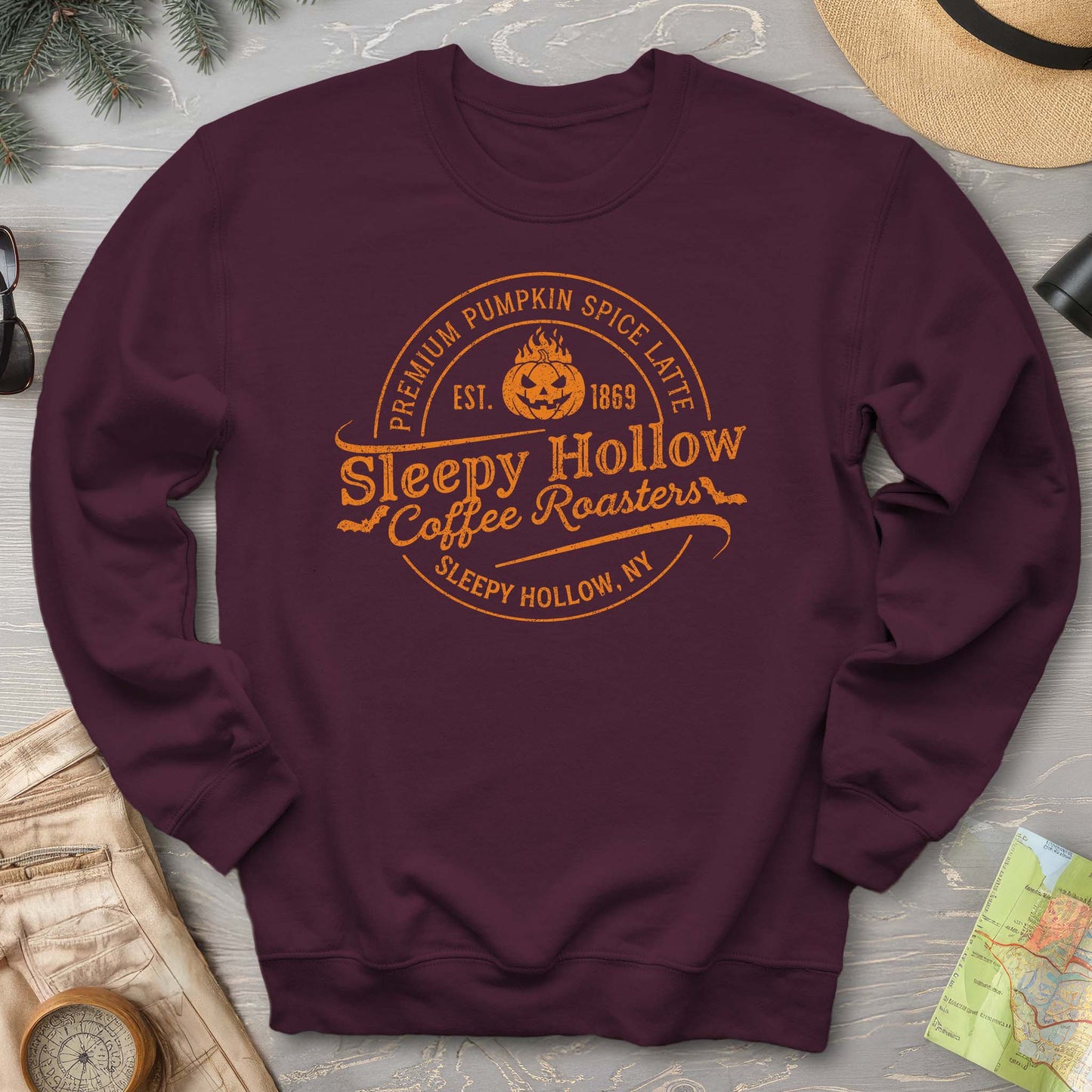 Sleepy Hollow Coffee Roasters Badge Sweatshirt