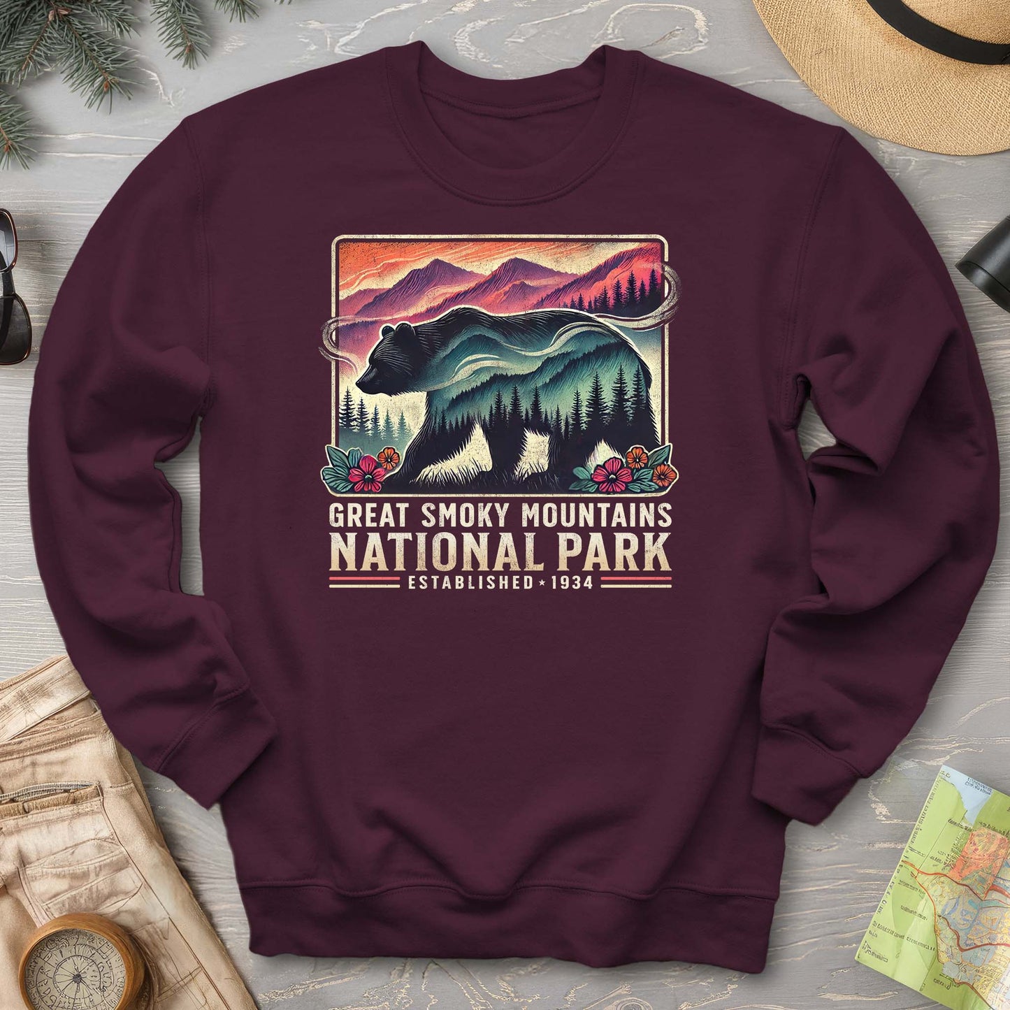 Great Smoky Mountains "Mountain Bear" Sweatshirt