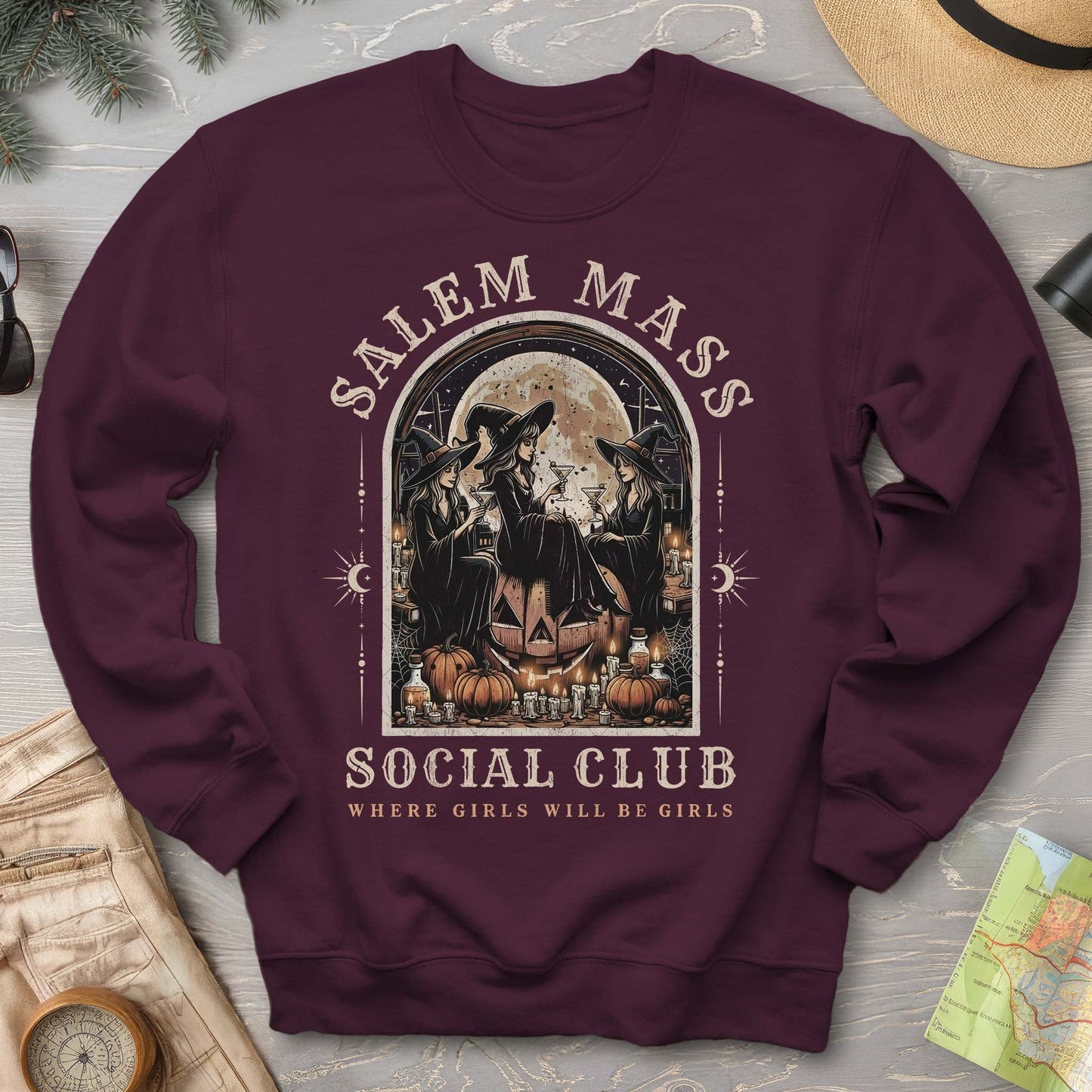 Salem Mass Social Club Sweatshirt