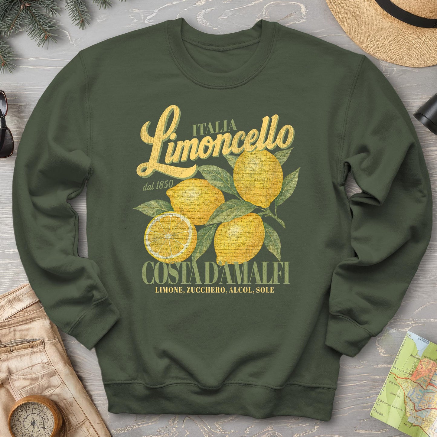 Amalfi Coast "Limoncello" Sweatshirt