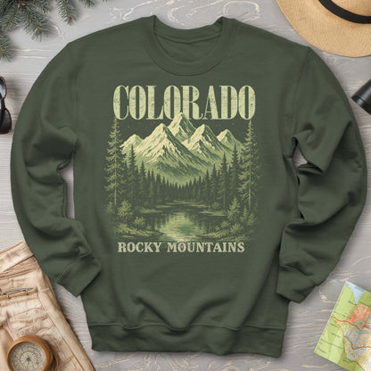 Colorado Rocky Mountains "Halftones" Sweatshirt