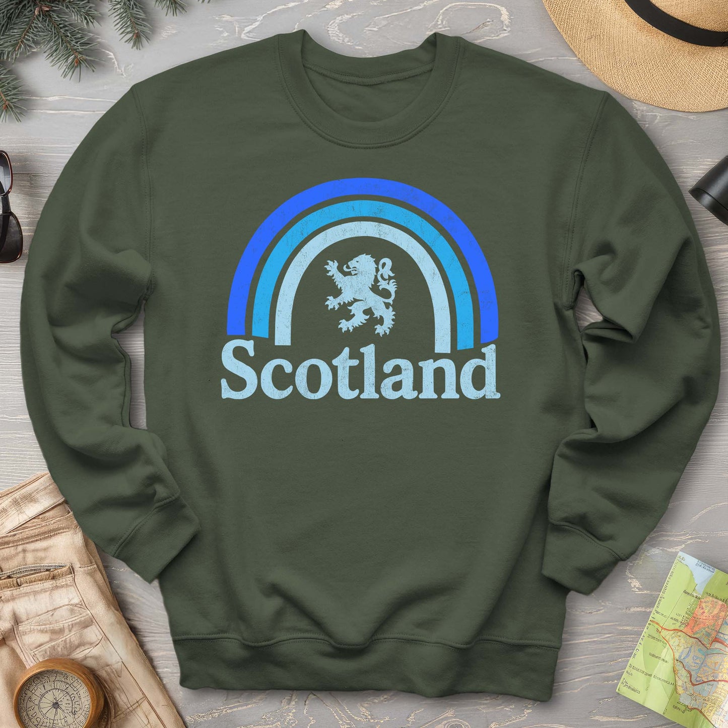 Scotland Rainbow Lion Sweatshirt