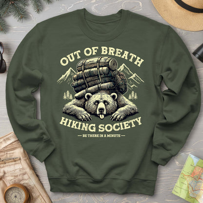 Out of Breath Hiking Society Sweatshirt