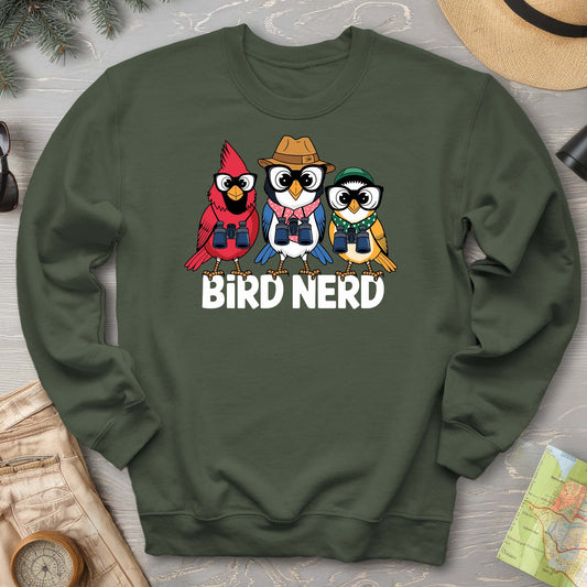 Bird Nerd "Birding Birds" Sweatshirt