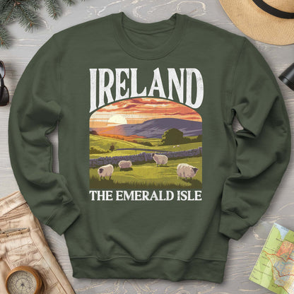 Ireland The Emerald Isle "Big and Bold" Sweatshirt