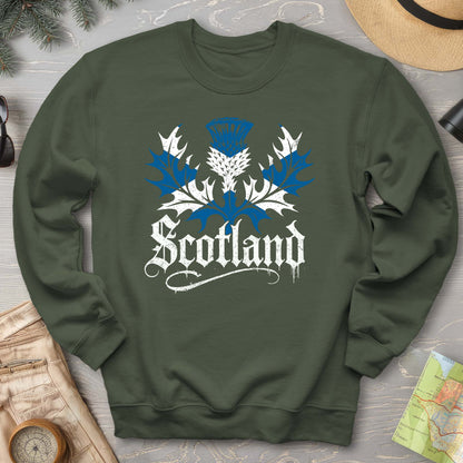 Scotland Gothic Thistle Sweatshirt