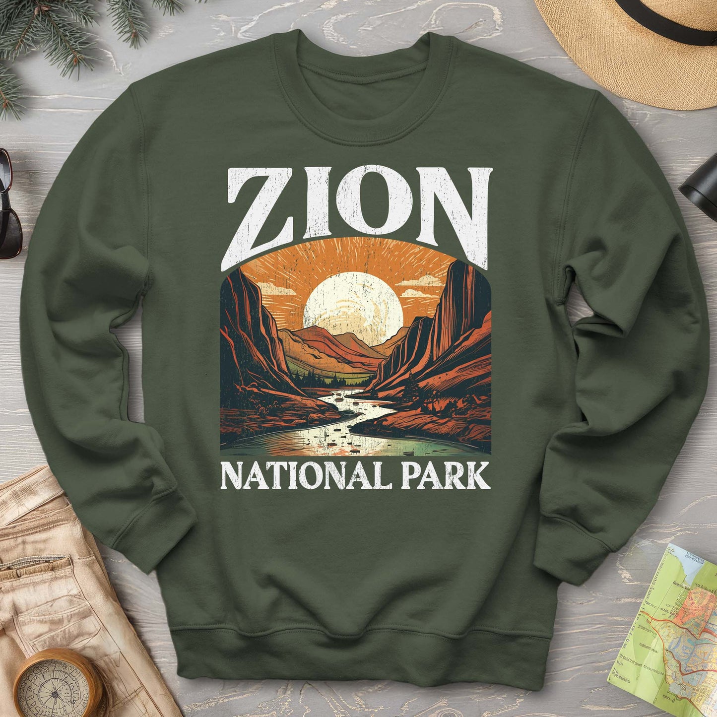 Zion National Park "Big and Bold" Sweatshirt