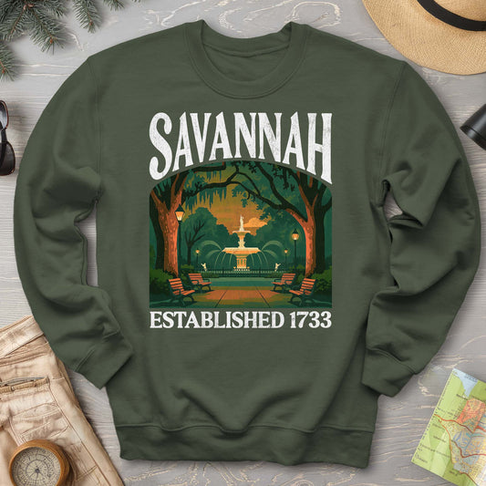 Savannah Georgia "Big and Bold" Sweatshirt