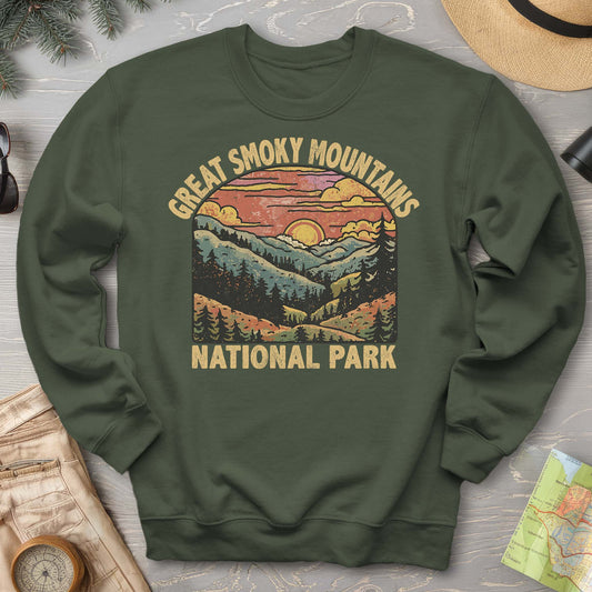 Great Smoky Mountains National Park Sunset Sweatshirt