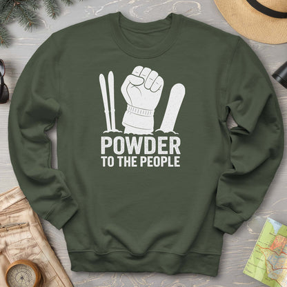 Powder to the People Sweatshirt