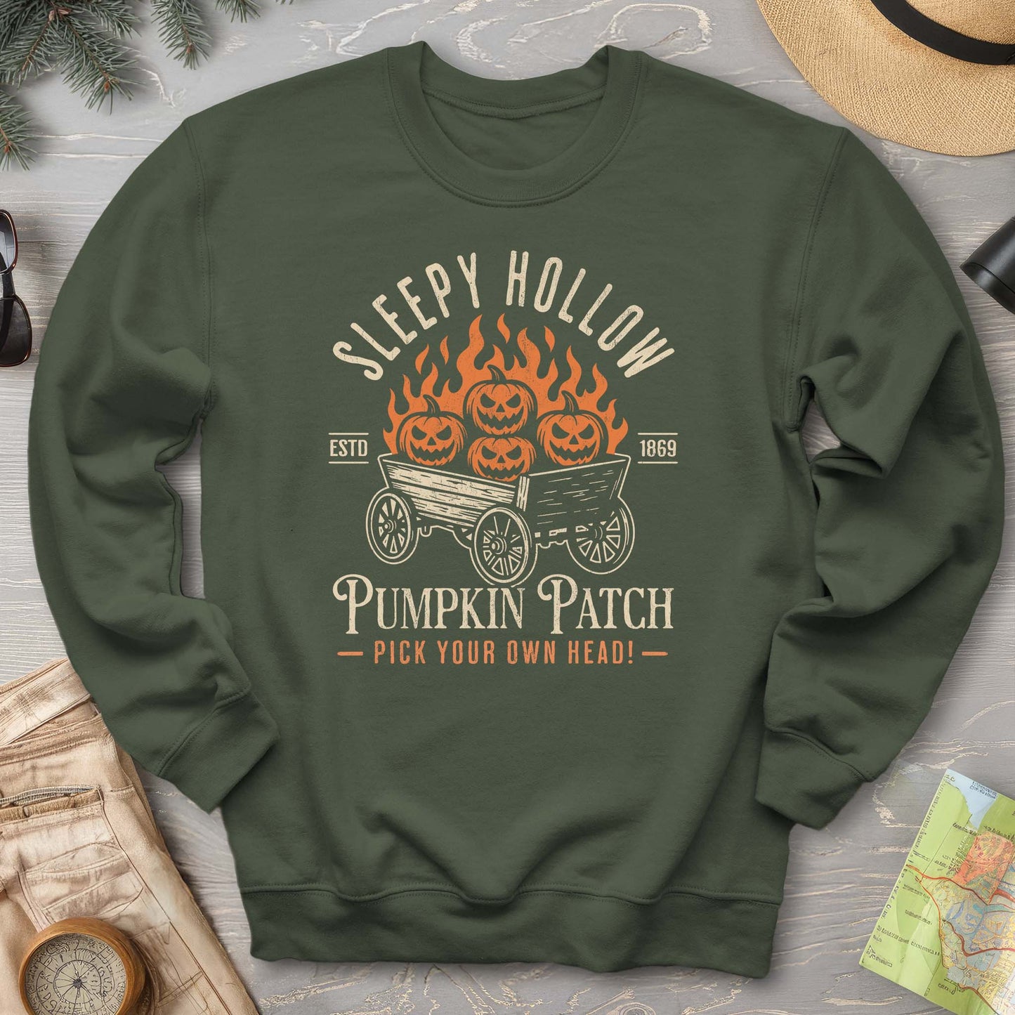 Sleepy Hollow Pumpkin Patch Sweatshirt