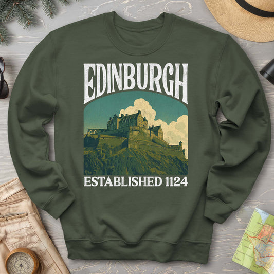 Edinburgh Scotland "Big and Bold" Sweatshirt