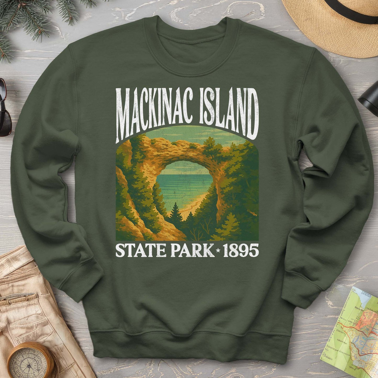 Mackinac Island State Park"Big and Bold" Sweatshirt