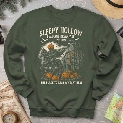 Sleepy Hollow Dead and Breakfast Sweatshirt