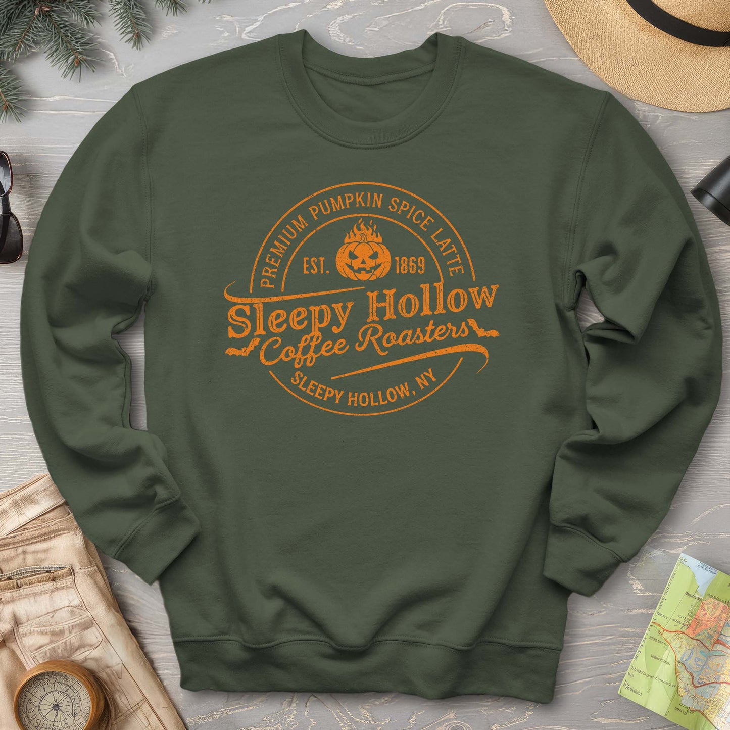Sleepy Hollow Coffee Roasters Badge Sweatshirt
