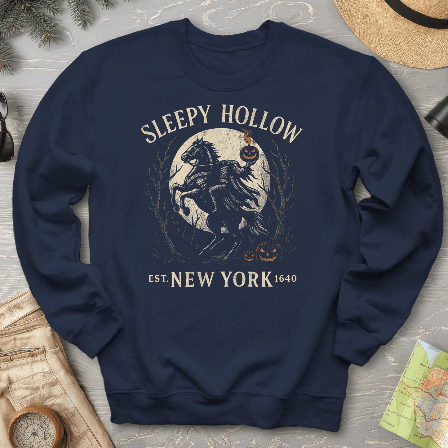 Sleepy Hollow New York Dark Sweatshirt