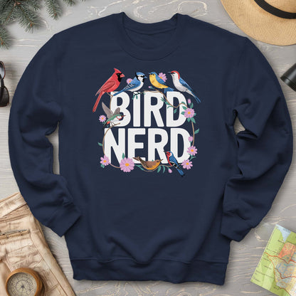 Bird Nerd "Flower Birds" Sweatshirt