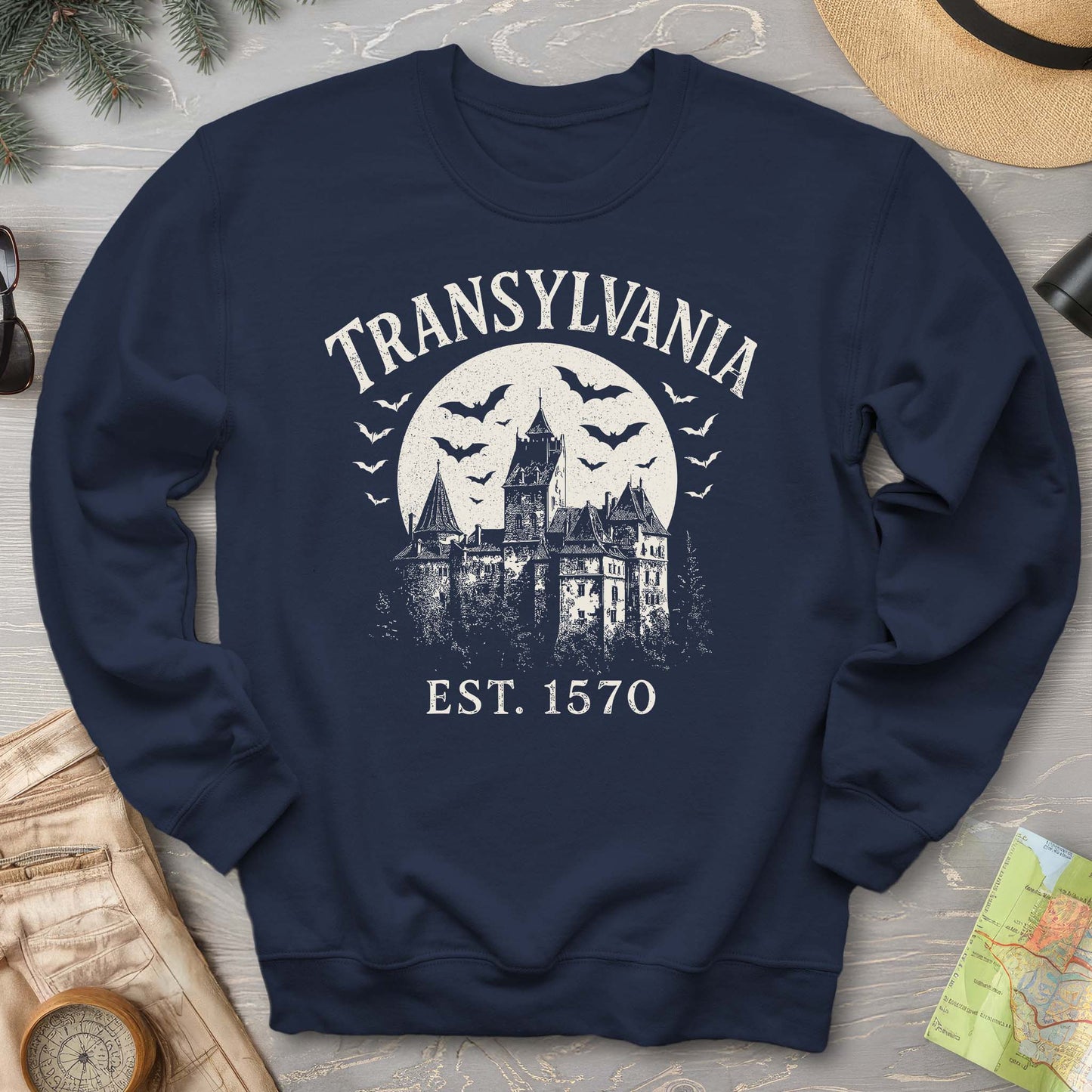 Transylvania Bran Castle Sweatshirt
