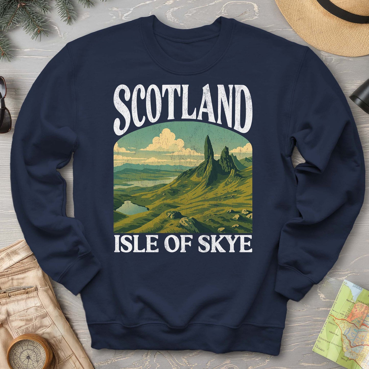 Scotland Isle of Skye "Big & Bold" Sweatshirt