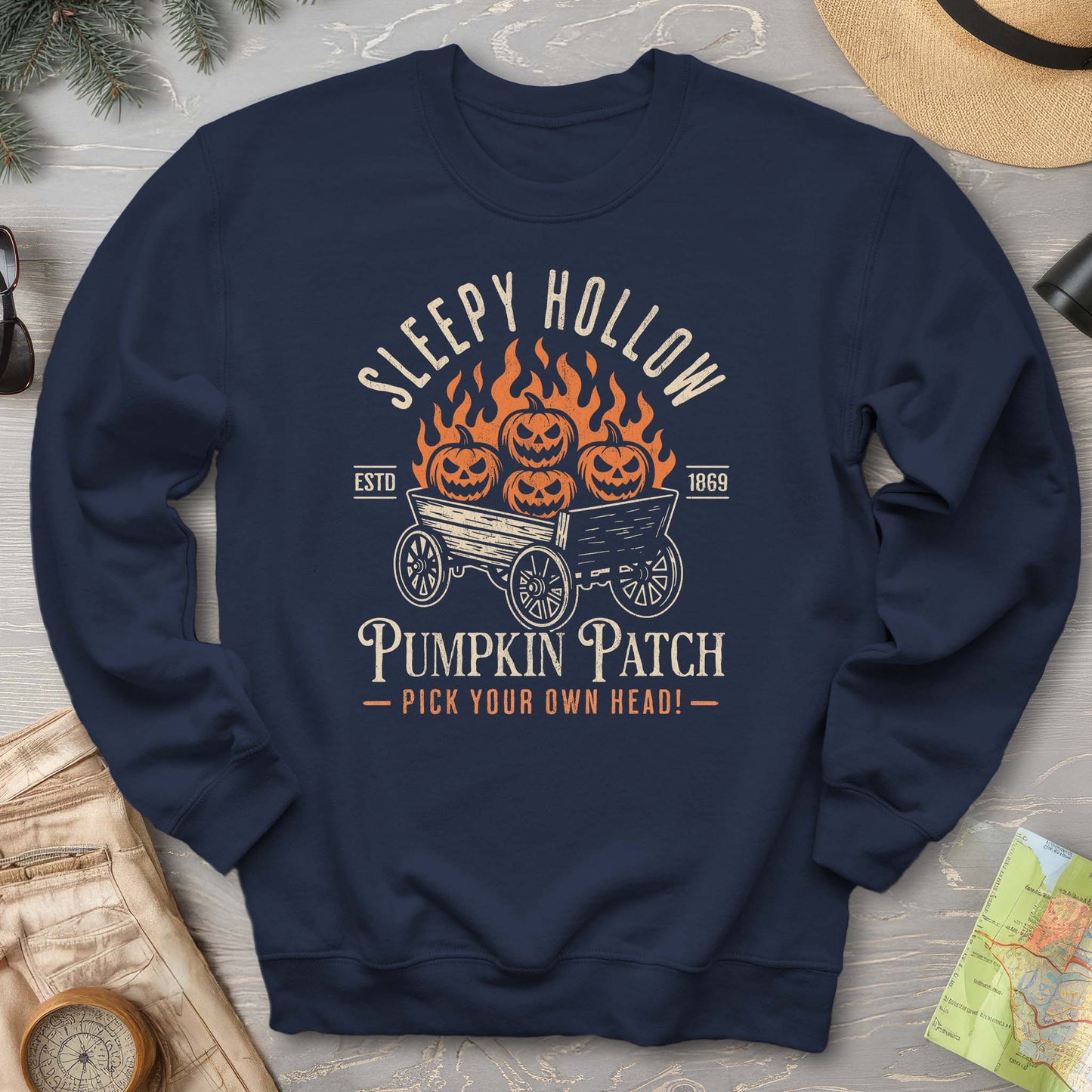 Sleepy Hollow Pumpkin Patch Sweatshirt