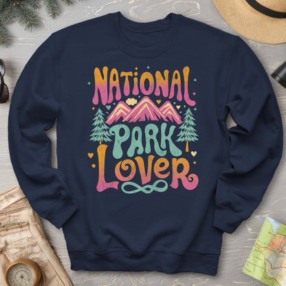 National Park Lover "Groovy Color" Sweatshirt