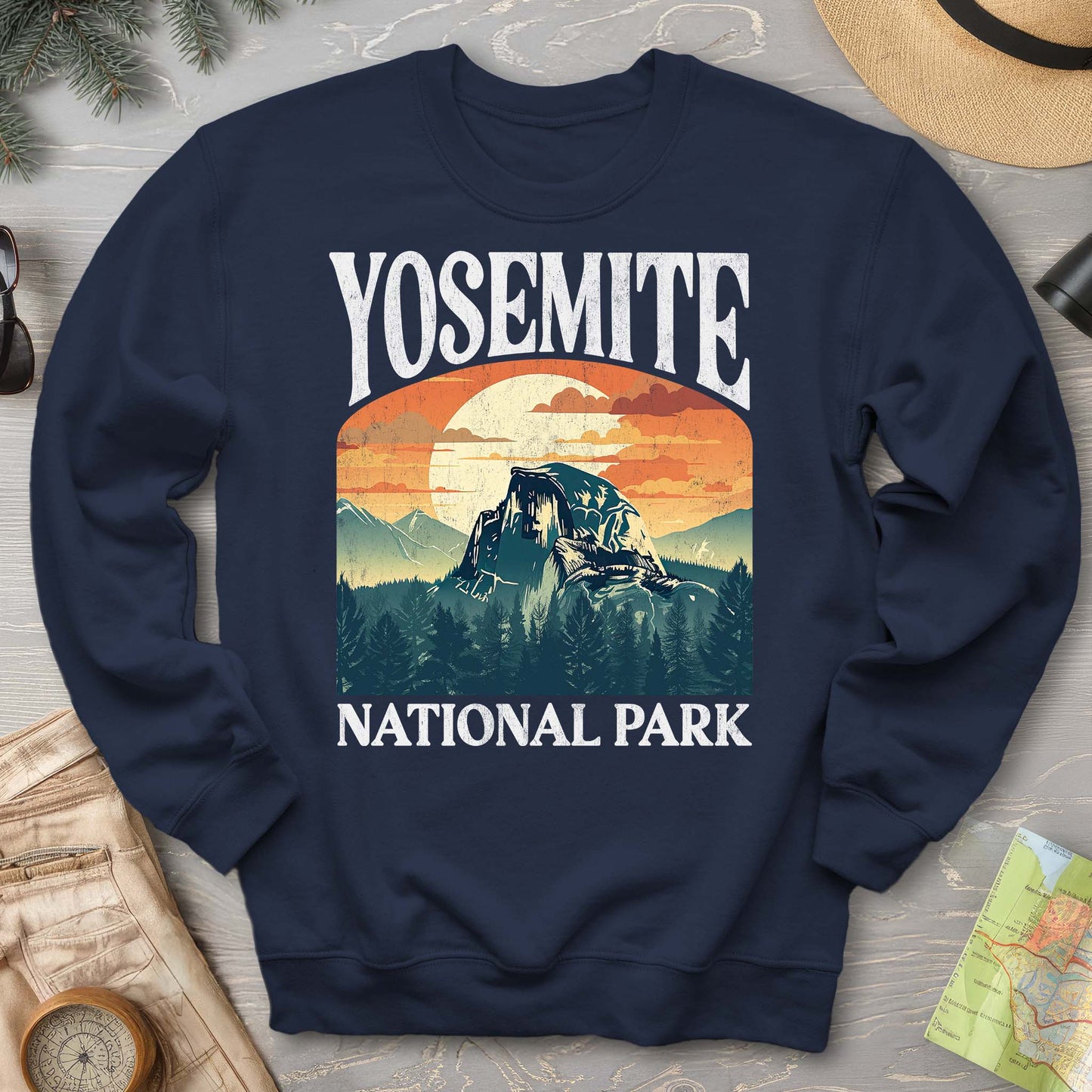 Yosemite National Park "Big and Bold" Sweatshirt