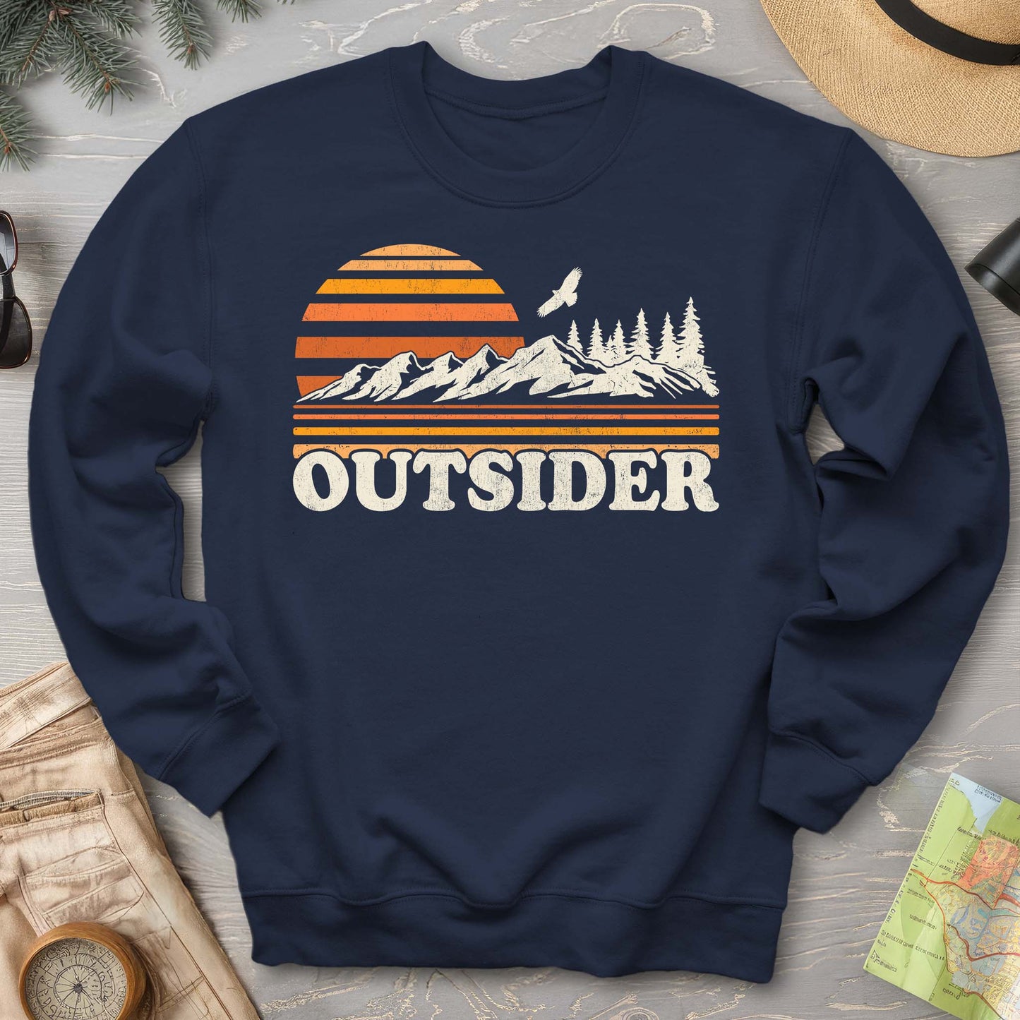 Outsider Vintage Mountains Sweatshirt